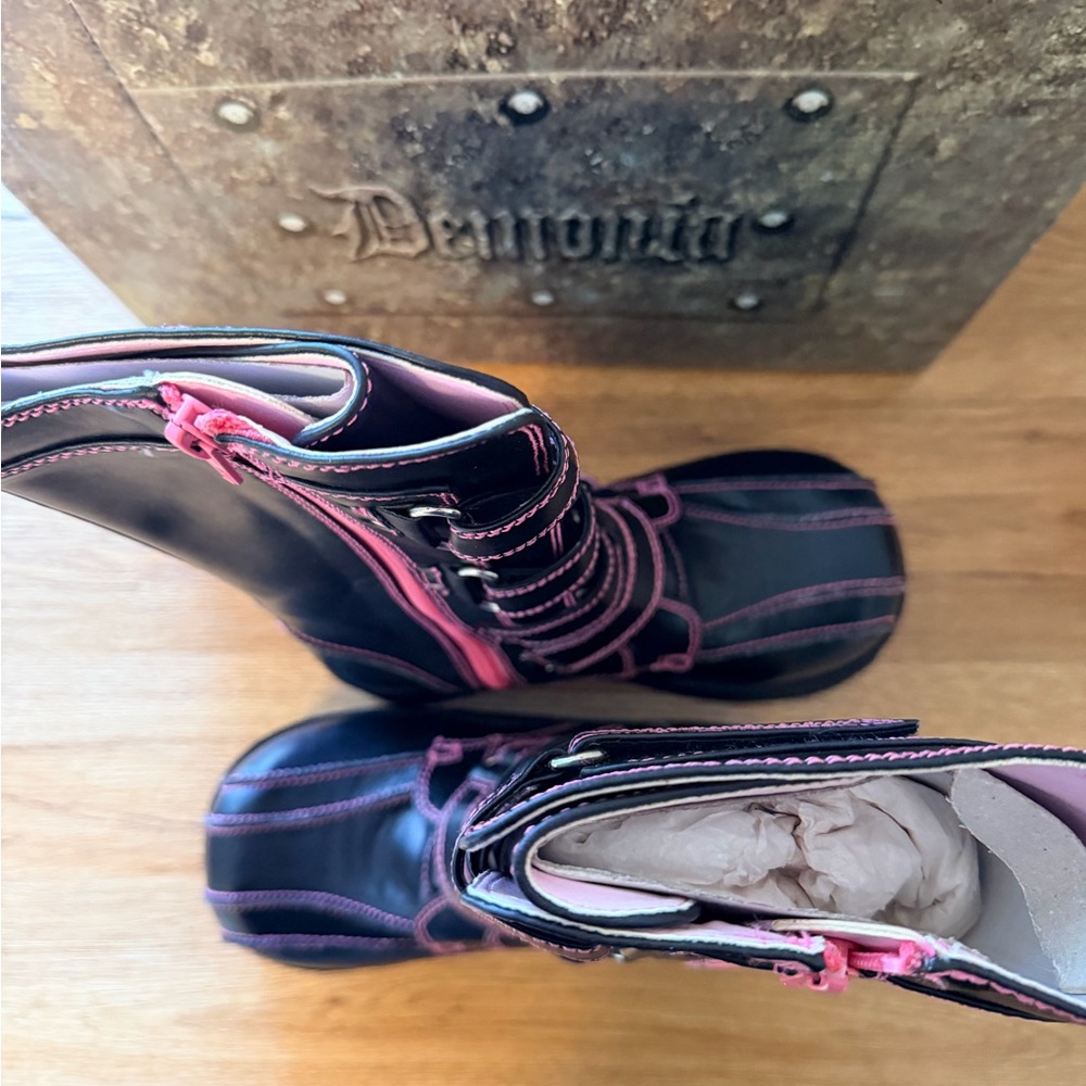 Demonia Clash 435 Boots Size 7 - Picture 4 of 10